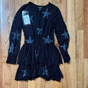 NWT FLOWERS BY ZOE SIZE 5 star dress